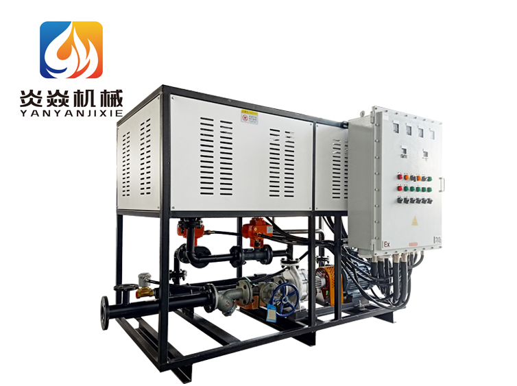 高溫油溫機 電加熱導(dǎo)熱油爐